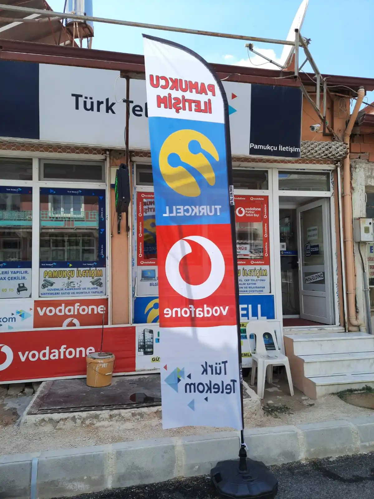 Cep Telefoncu Yelken Bayrağı-44