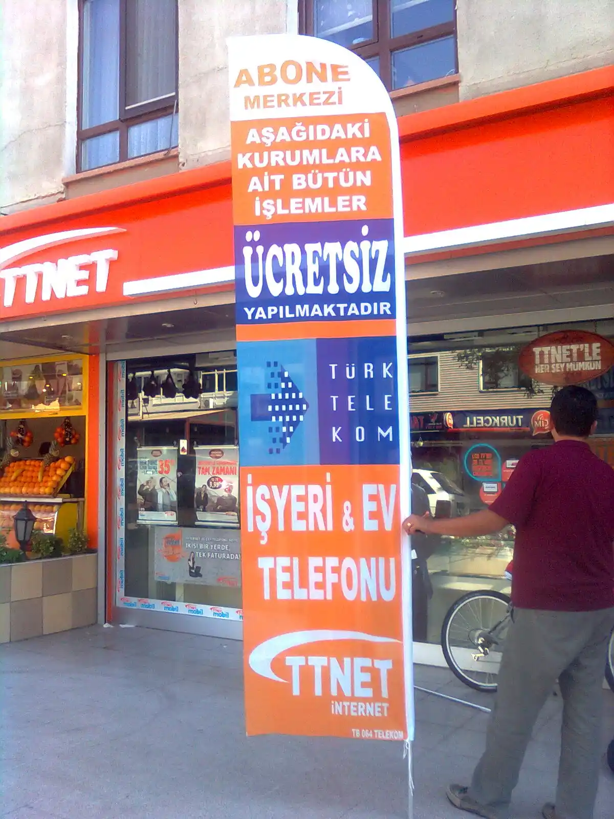 Cep Telefoncu Yelken Bayrağı-7