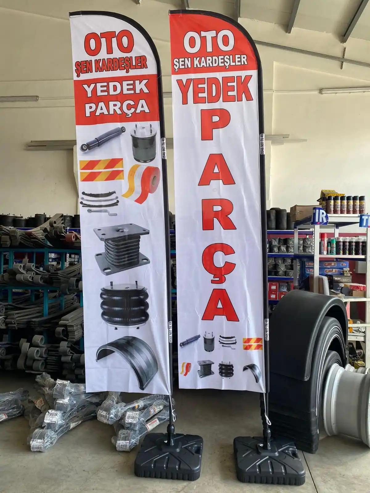 Oto Aksesuarcı Yelken Bayrağı-8